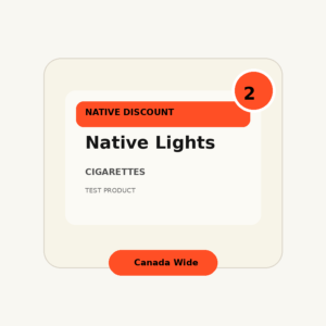 Native Light Cigarettes — 200 King Size