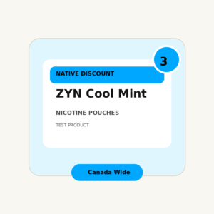 ZYN Cool Mint Nicotine Pouches