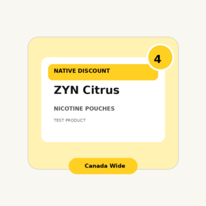 ZYN Citrus Nicotine Pouches
